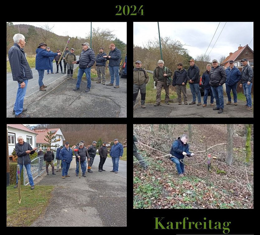 Karfreitag in Hainrode (Foto: privat)