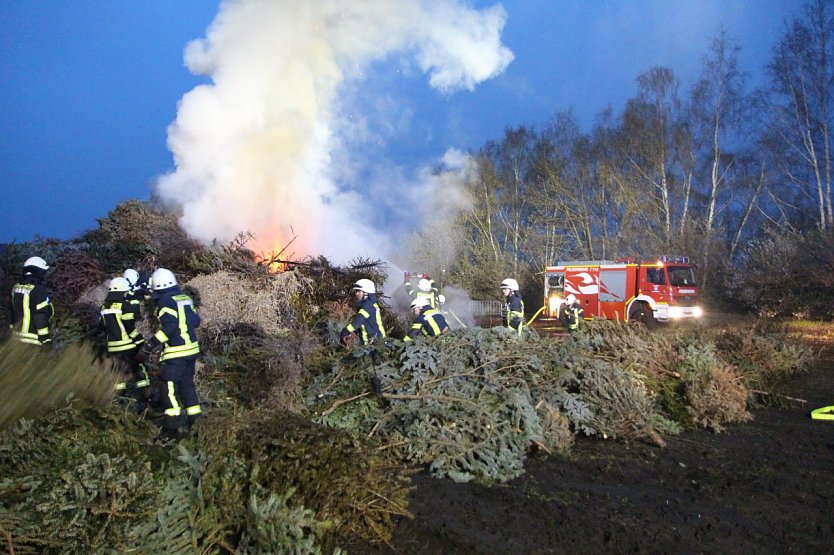 Osterfeuer findet statt (Foto: Jan Weinrich)