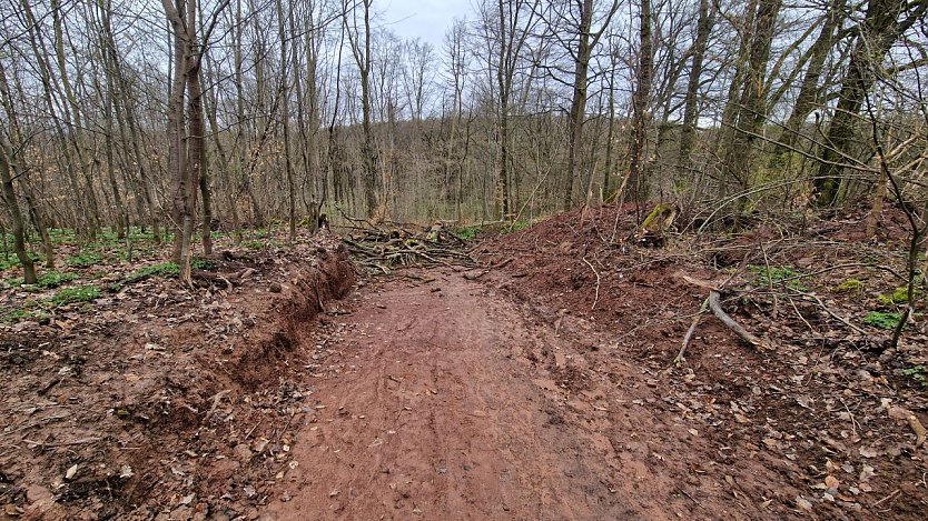 Hier ist dann "Ende im Gel&auml;nde" (Foto: nnz)