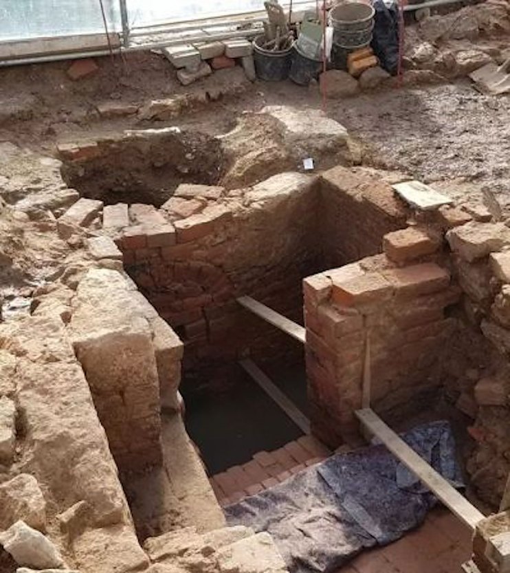 Die Mikwe in Chemnitz (Foto: &copy; Landesamt f&uuml;r Arch&auml;ologie Sachsen, C. Heiermann (Link))