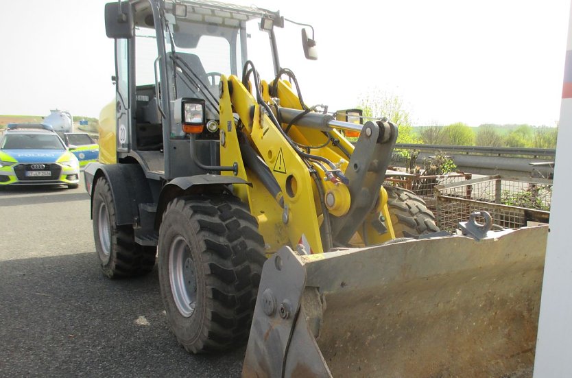 Radlader ohne T&uuml;ren (Foto: LPI)