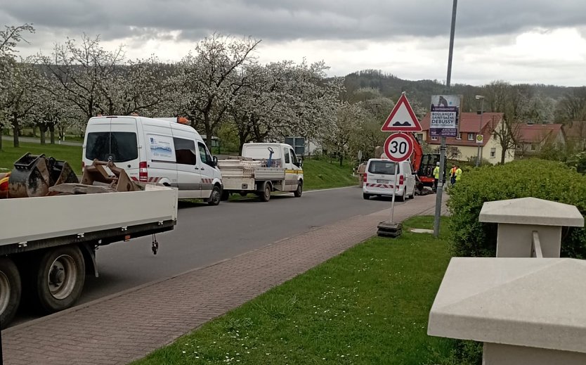 Aktuelle Sperrung in Buchholz (Foto: nnz)