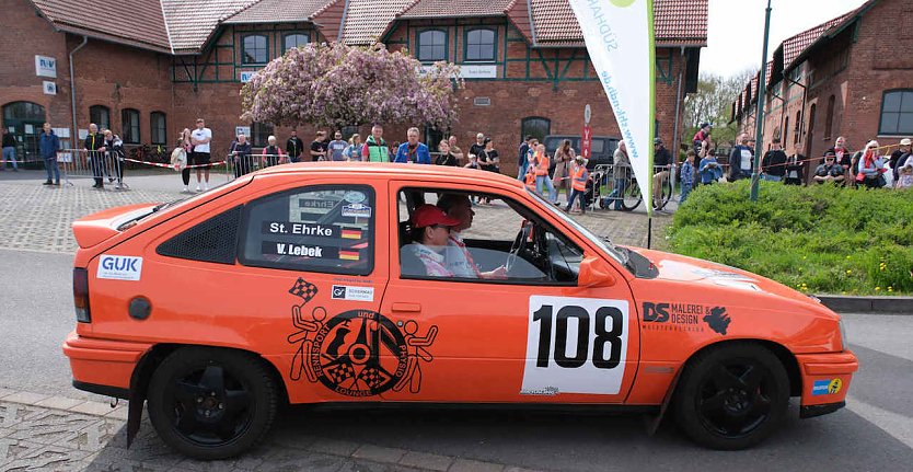 Roland Rallye gestern vor den Toren Nordhausens (Foto: Peter Blei)