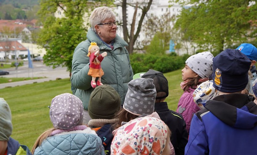 Kita Zwergenland besucht Prinzessin G&uuml;ntherine in Sondershausen (Foto:  Stadtmarketing GmbH)