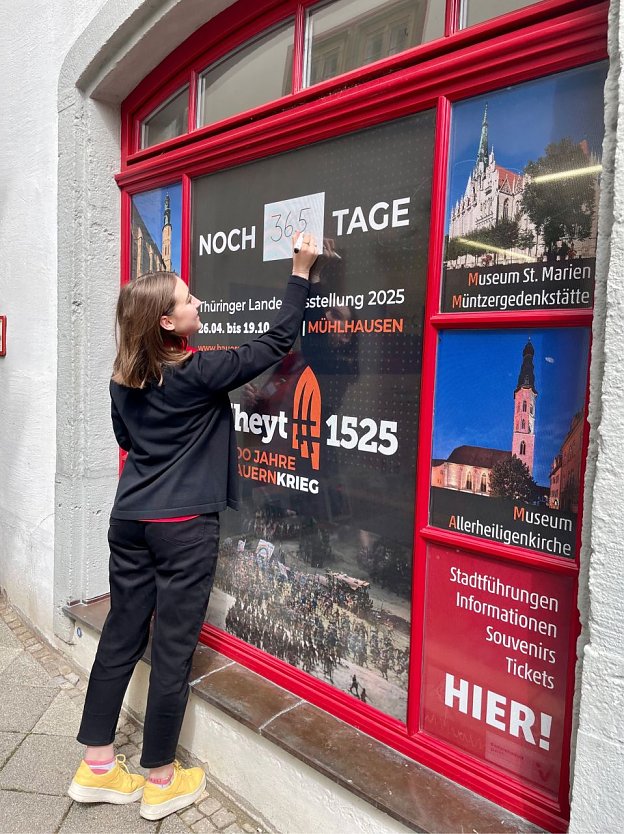 In M&uuml;hlhausen z&auml;hlt man schon die Tage bis zum gro&szlig;en Jubil&auml;um (Foto: Stadt M&uuml;hlhausen)