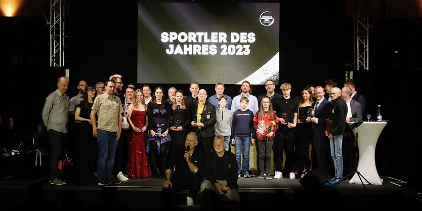 Die Sportler des Jahres 2023 wurden am Abend in der Wiedigsburg  (Foto: agl)