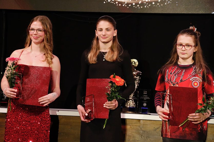 Mia Sophie Reinhardt, Linnea Kammer und Linda Jauer (Foto: agl)