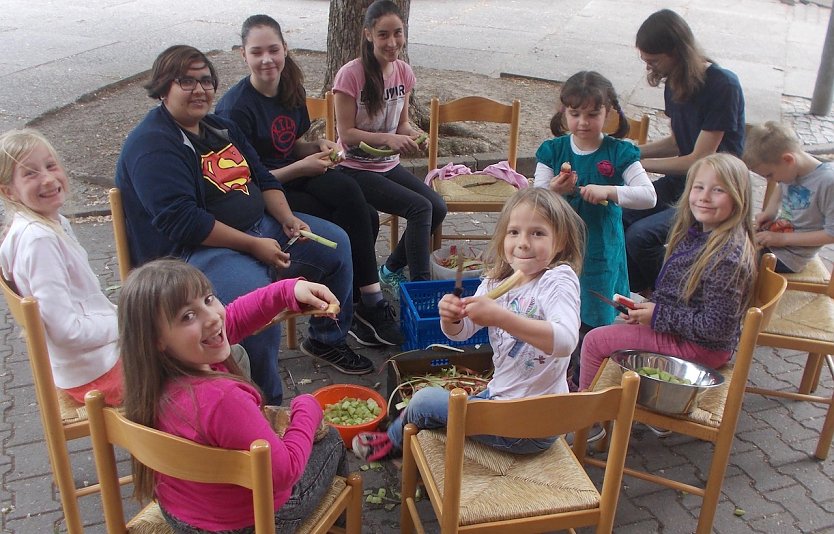 Rhabarber Aktionstag (Foto: Frank Tuschy-KILA Nordhausen)