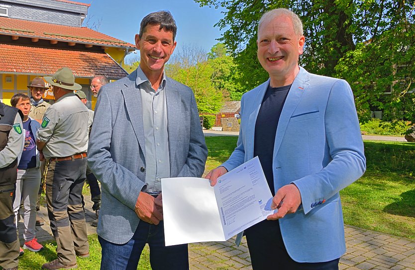 Rüdiger Biehlistb offiziell neuer Nationalparkleiter (Foto: Cornelia Otto-Albers) Rüdiger Biehlistb offiziell neuer Nationalparkleiter (Foto: Cornelia Otto-Albers)