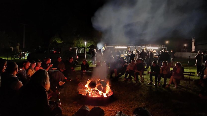 Maisprung in Kleinbodungen (Foto: Daniela Steinecke)