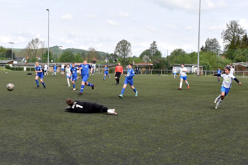 Wackers D2-Junioren besiegen Bad Frankenhausen (Foto: Martina Nebelung)