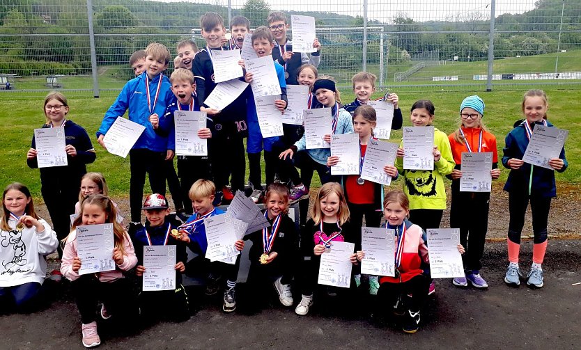 "Olympische Spiele" in Lengenfeld (Foto: M.Fromm)