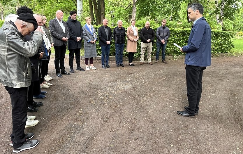 Gedenken zum Kriegsende in Nordhausen (Foto: Stadtverwaltung Nordhausen)