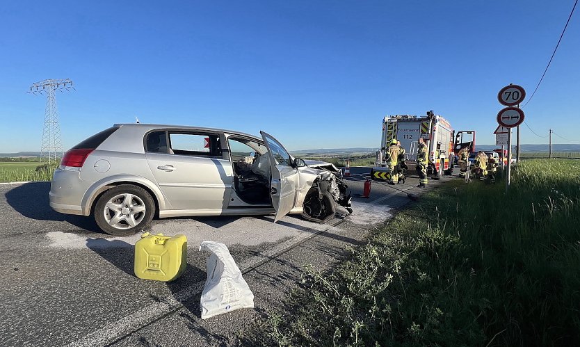 Unfall auf der B 4 (Foto: S.Dietzel)