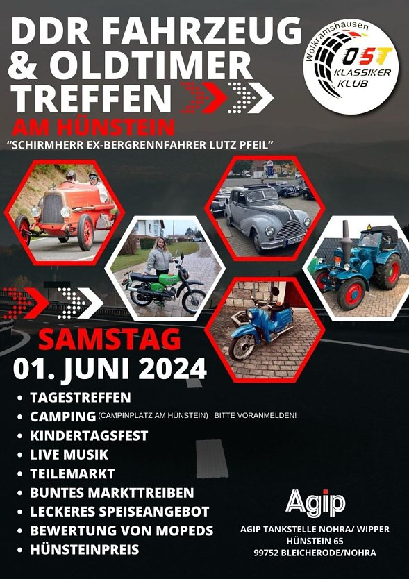 Oldtimertreffen am Samstag in Nohra (Foto: Hubert Rein)