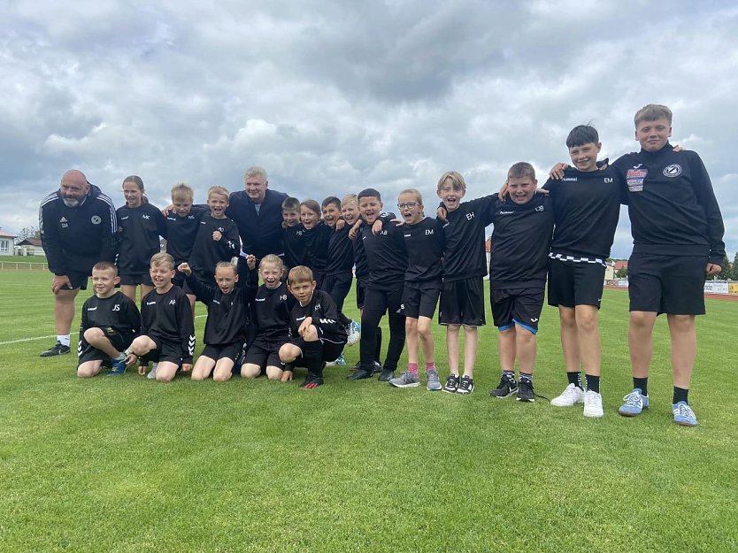 Stefan Effenberg zu Besuch in Bad Langensalza (Foto: Markus Fromm)