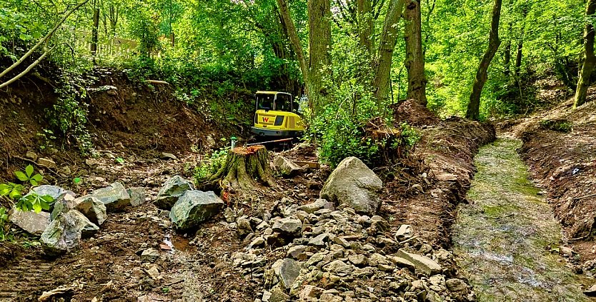 Wasserbau in S&uuml;lzhayn (Foto: GUV HOW)
