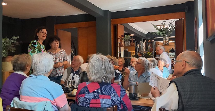 Ein Nachmittag auf dem Possen mit Landr&auml;tin Antje Hochwind-Schneider (Foto: Gabriele He&szlig;ner)