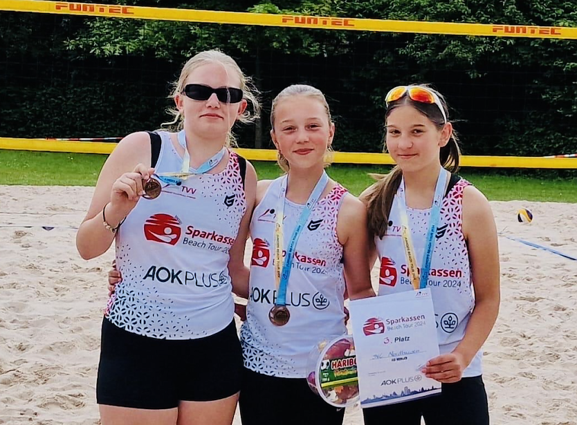 Magdalena Buchwald, Lilli M&uuml;ller und Ida Knauer (Foto: SVC)