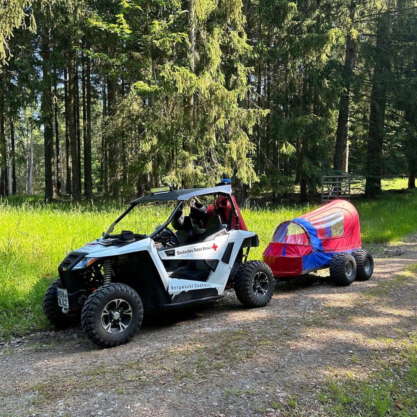Einsatzquad der Ellricher Bergwacht (Foto: DRK)