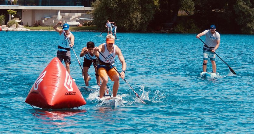 SUP Cup Euro Tour auf dem Sundh&auml;user See (Foto: agl)