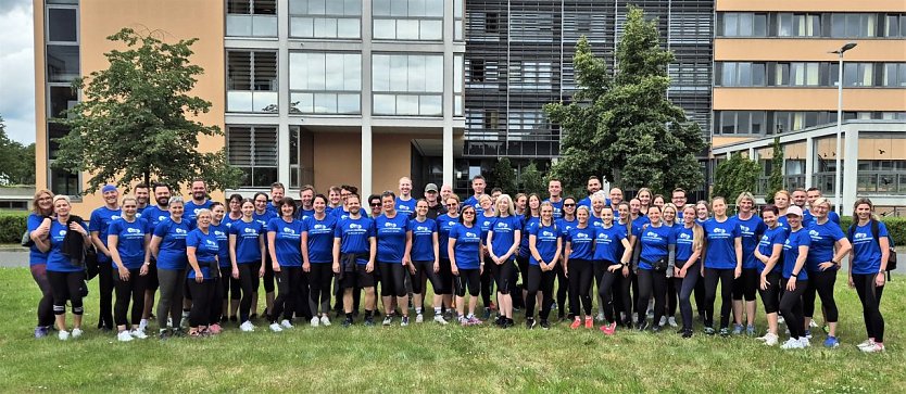 In Erfurt mit dabei - das  Team aus dem S&uuml;dharz Klinikum (Foto: SHK)