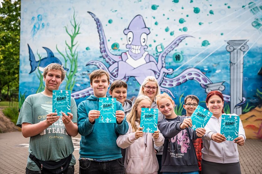 Der neue Sch&uuml;lerkalender macht auf Nordth&uuml;ringer Ausbildungsbetriebe aufmerksam (Foto: Regionalmanagement Nordth&uuml;ringen)