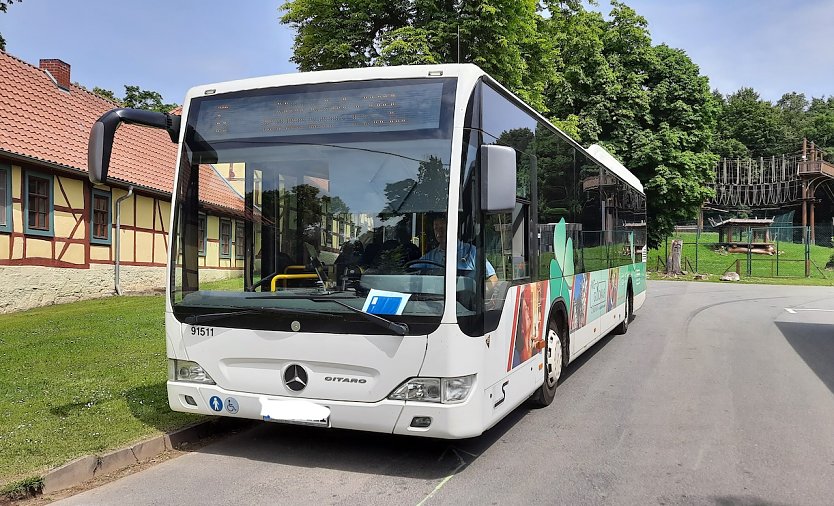 Dank an den freundlichen Busfahrer (Foto: Dorothea Kieper)