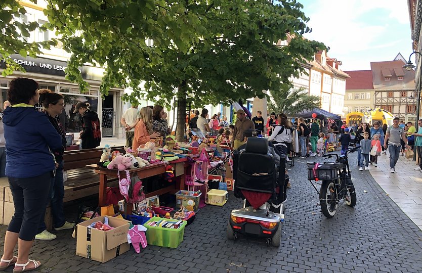 Kinderflohmarkt im vergangenen Jahr (Foto: Citymanagement)