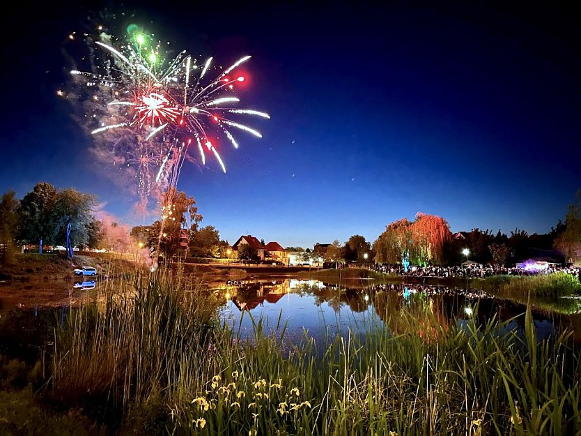 Zum Stadtfest soll auch der Himmel leuchten (Foto: Stadt Leinefelde-Worbis)
