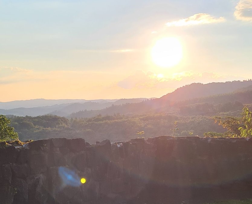 Am l&auml;ngsten Tag des Jahres auf der Burgruine Hohenstein (Foto: Corinna Reinboth)