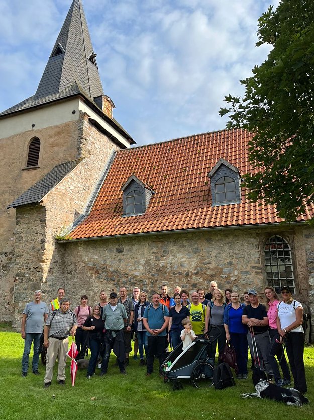 Wahlkreiswanderung mit den CDU Kandidaten (Foto: Gerbothe) Wahlkreiswanderung mit den CDU Kandidaten (Foto: Gerbothe)
