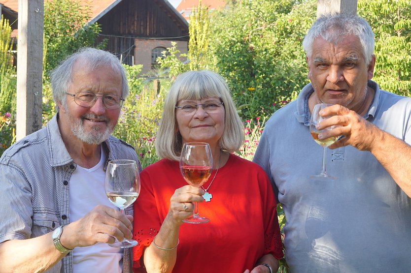 Ein Ausflug ins Unstruttal ger&auml;t im Film "S&uuml;&szlig;er Wein und seine Opfer" etwas aus den Fugen (Foto: E.Grun)