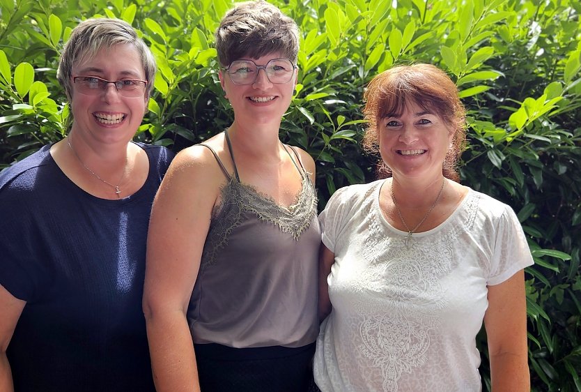 Sandra Hesse, Daniela Haupt und Corina S&auml;nger (Foto: Regina Englert)