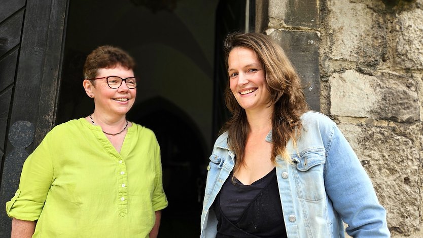 Ines Delert und Michaela Gebhardt (Foto: Regina Englert)