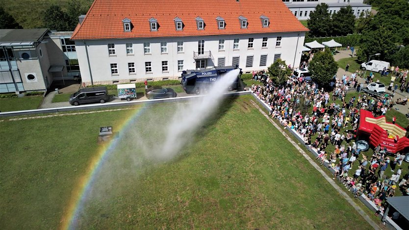 Tag der offenen T&uuml;r bei der Polizeiinspektion Nordth&uuml;ringen in Nordhausen (Foto: LPI)