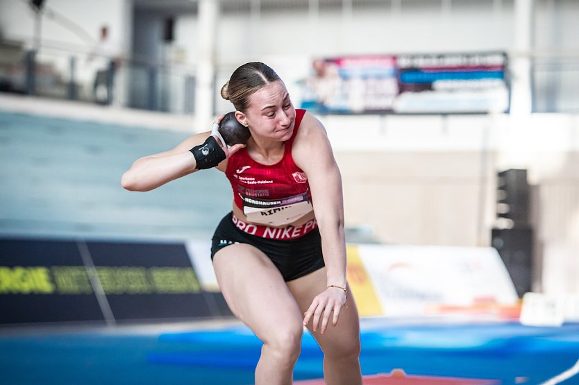 Nachwuchs-Kugelsto&szlig;erin Chantal Rimke (Foto: Christoph Keil)