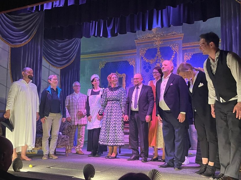 Humoreske auf der B&uuml;hne: Tschechows "Die Werbung" (Foto: Helga Polle)