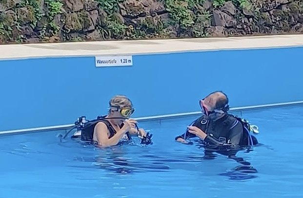 Schnupperkurse im Tauchen (Foto: TSC Neptun)