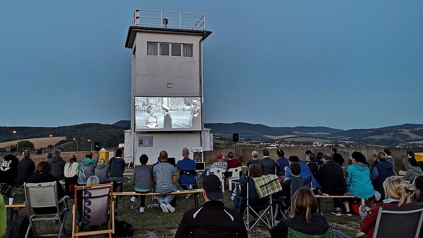 Impressionen von der Filmvorf&uuml;hrung im Jahre 2021 (Foto: Grenzlandmuseum)