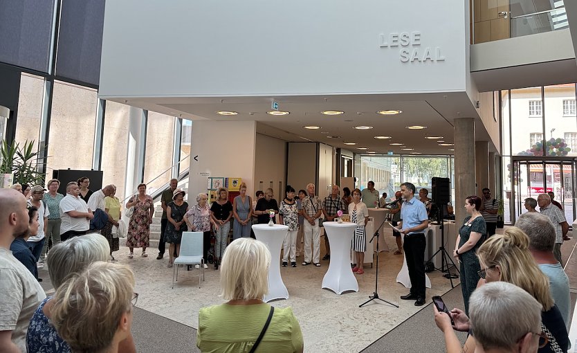 In der Stadtbibliothek Nordhausen (Foto: Stadtverwaltung Nordhausen)