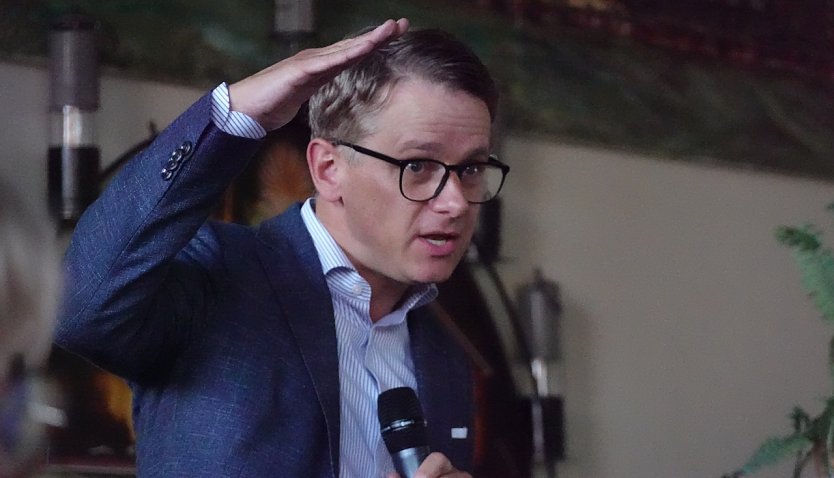 Linnemann redete sich auch schon mal in Rage (Foto: nnz)