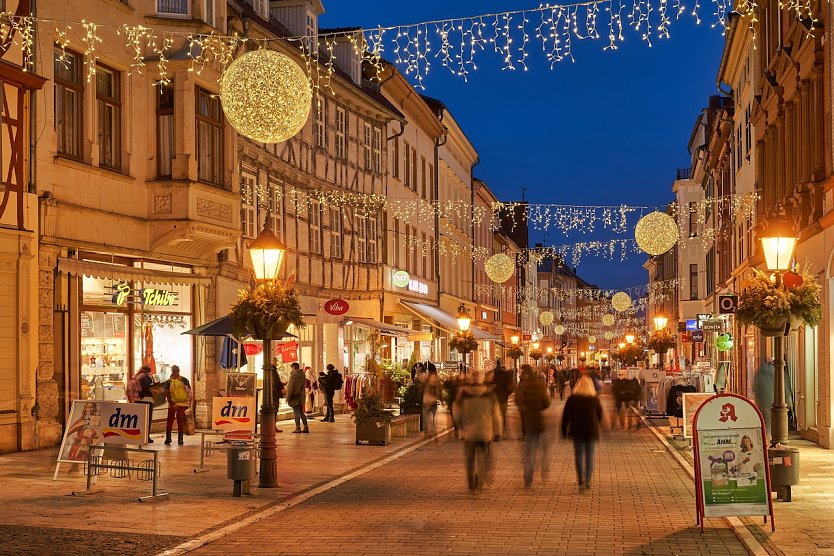Mühlhäuswr Innenstadt im Advent (Foto: T.Sieland) Mühlhäuswr Innenstadt im Advent (Foto: T.Sieland)