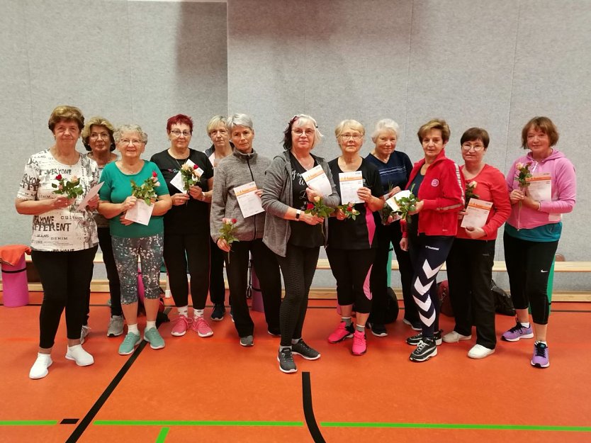 Die Gymnastikabteilung der TSG Salza (Foto: TSG Salza)