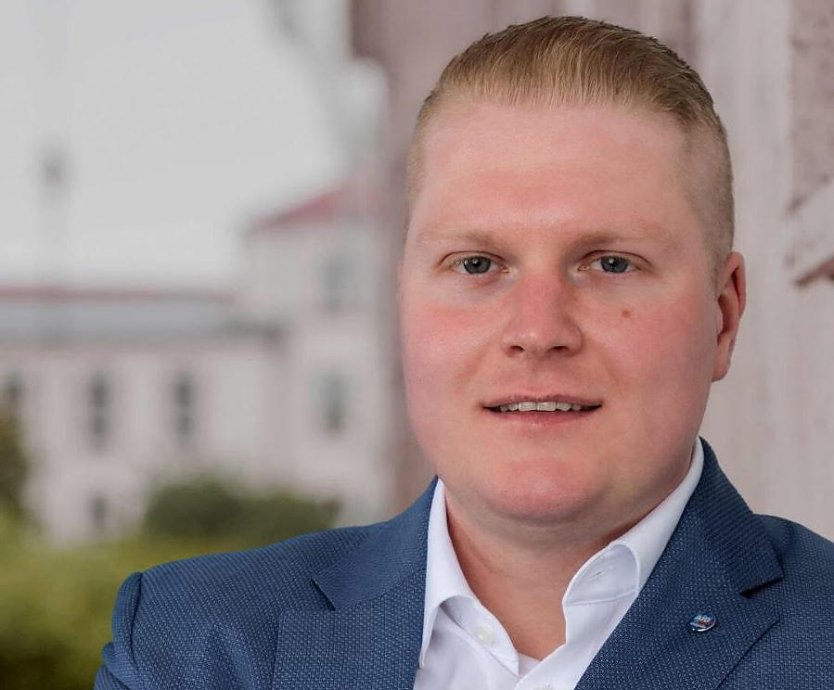 Christopher Dr&ouml;&szlig;ler kandidiert f&uuml;r den Bundestag (Foto: AfD)