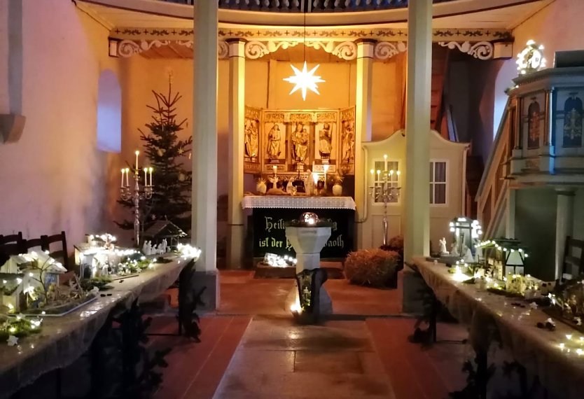 Heiligabend in Vorbereitung (Foto: Evangelischer Kirchenkreis Mühlhausen) Heiligabend in Vorbereitung (Foto: Evangelischer Kirchenkreis Mühlhausen)