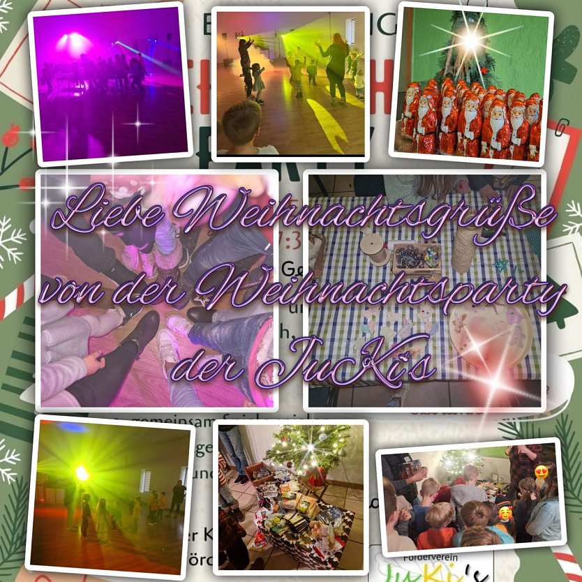 Weihnachtsgr&uuml;&szlig;e aus Urbach (Foto: Franziska Kleinschmidt)