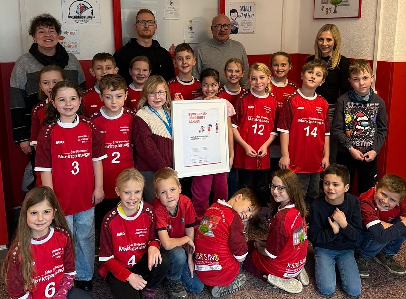 Sch&uuml;ler der Albert-Kuntz-Schule (Foto: KSB)