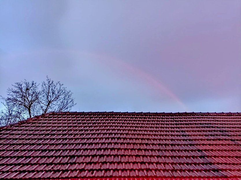 Regenbogen in Sondershausen (Foto: Thomas Leipold)