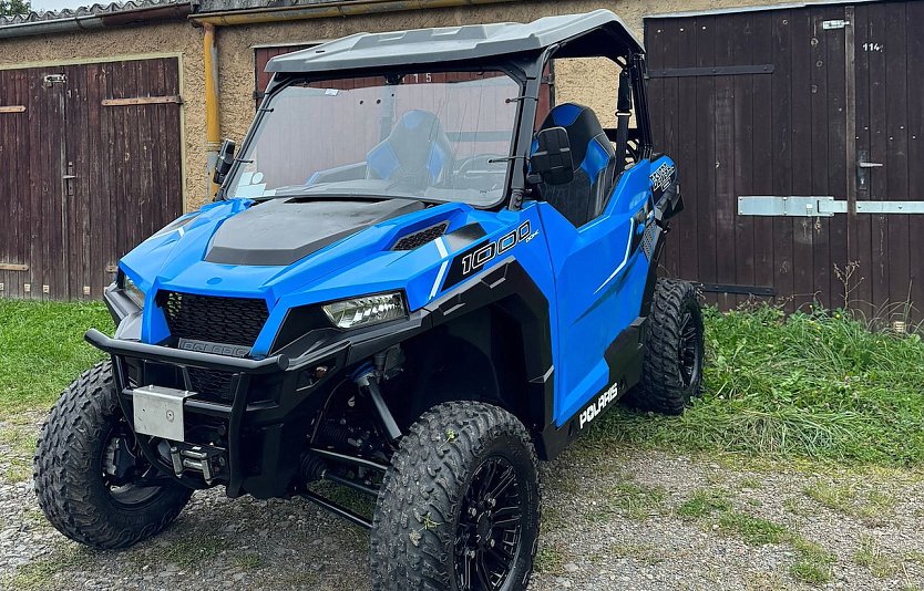 Der entwendete Buggy (Foto: S.Dietzel)